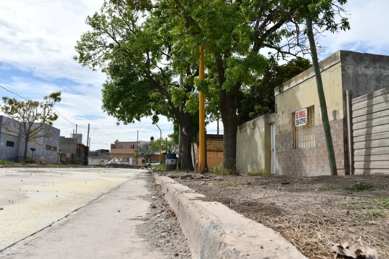 pavimentación barrio Parque