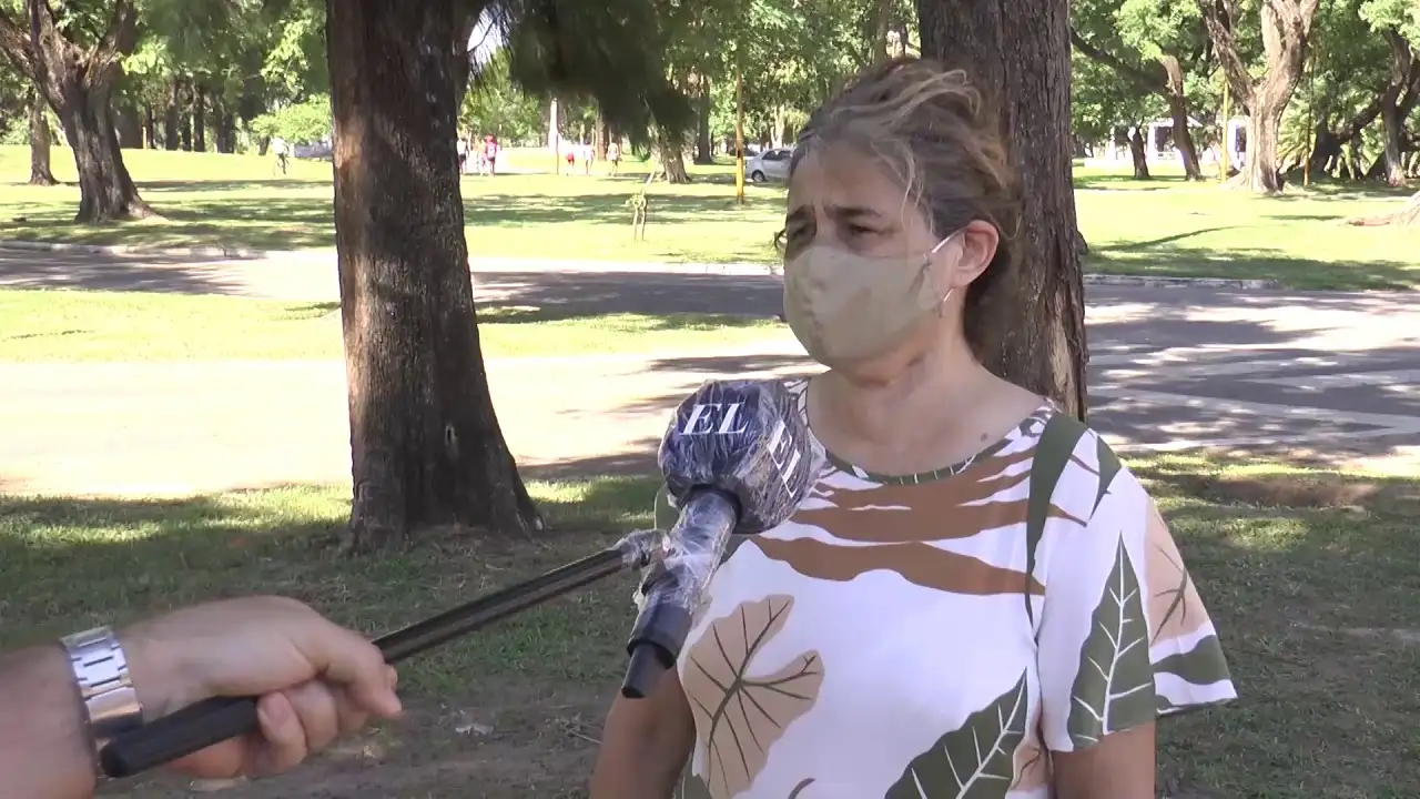 Renovaron la iluminación del Parque Garay pero se robaron los cables