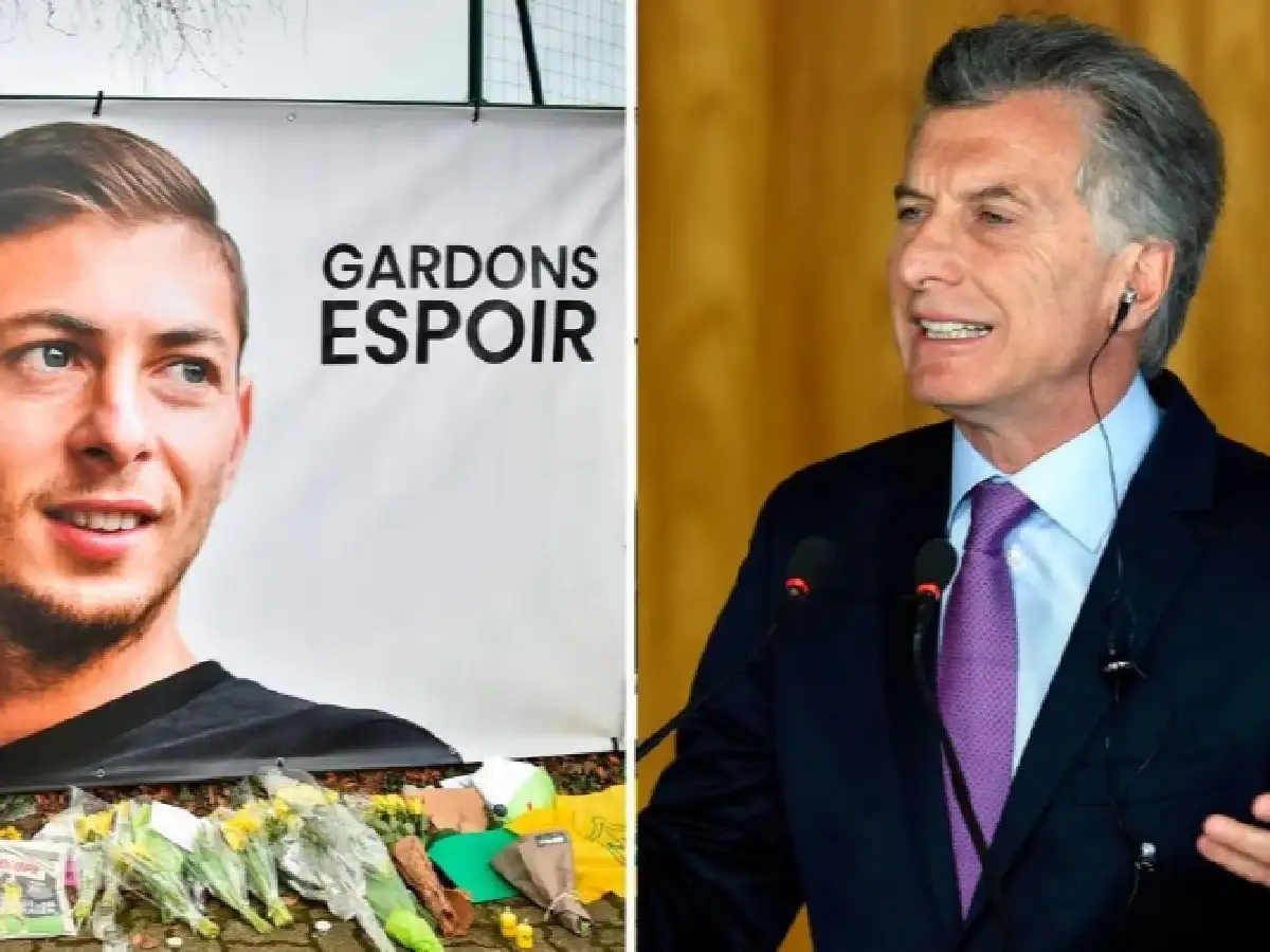Macri les pidió a Francia e Inglaterra que reanuden la búsqueda del avión de Emiliano Sala