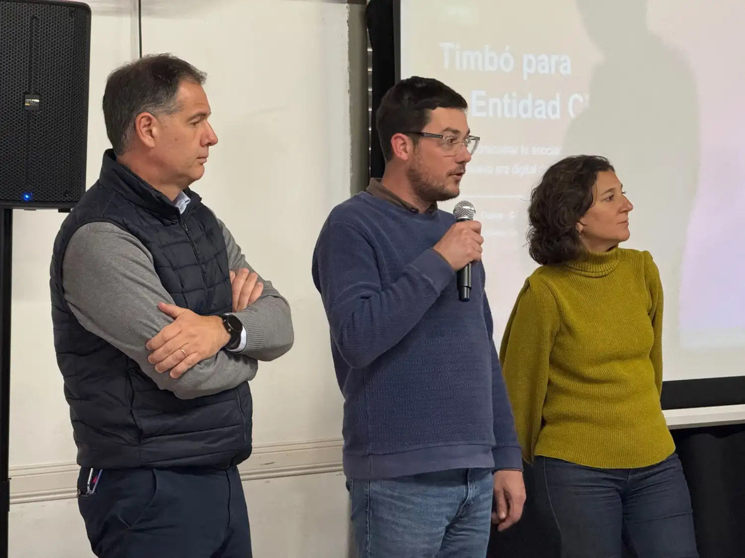 La senadora encabezó la actividad.