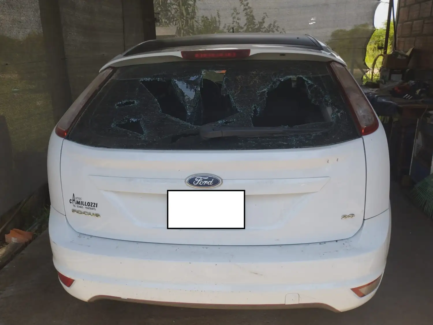 auto dañado