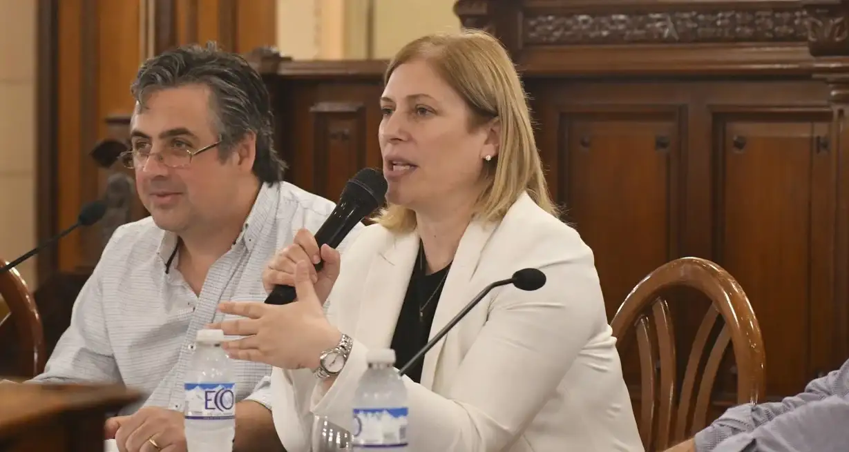 “No hay que dejar de marcar que lo que pasó en Rosario es una acción de narcoterrorismo", expresó Scalgia. Crédito: Mauricio Garín.
