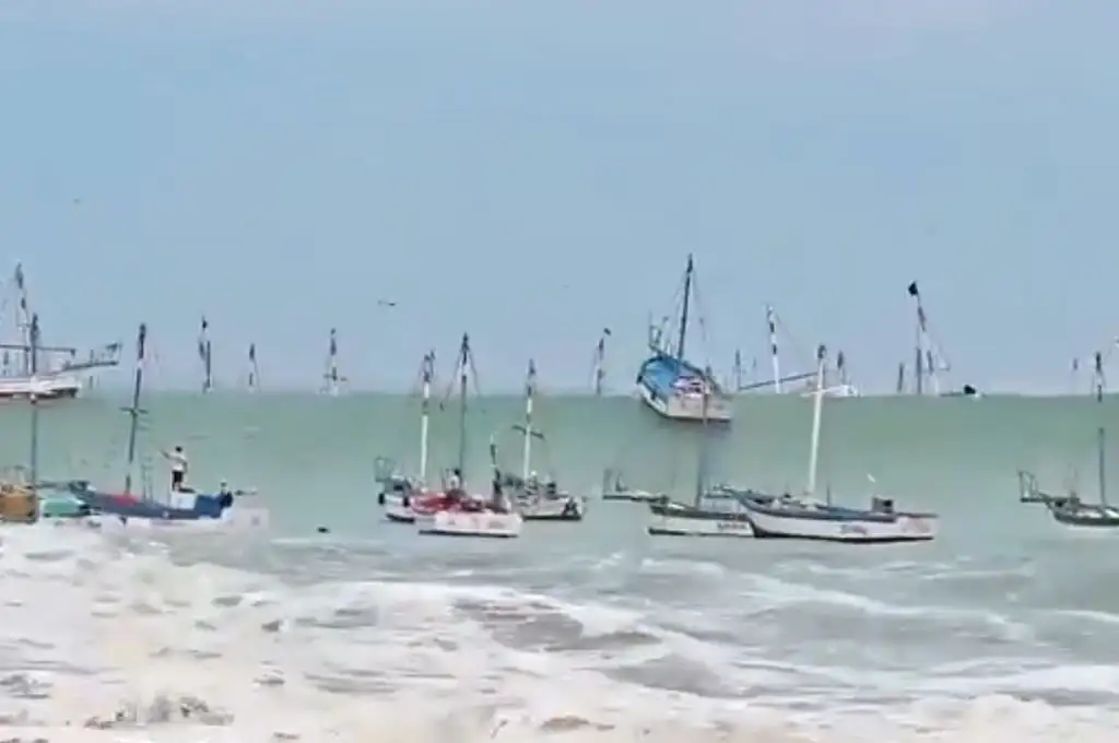 Impresionante maretazo