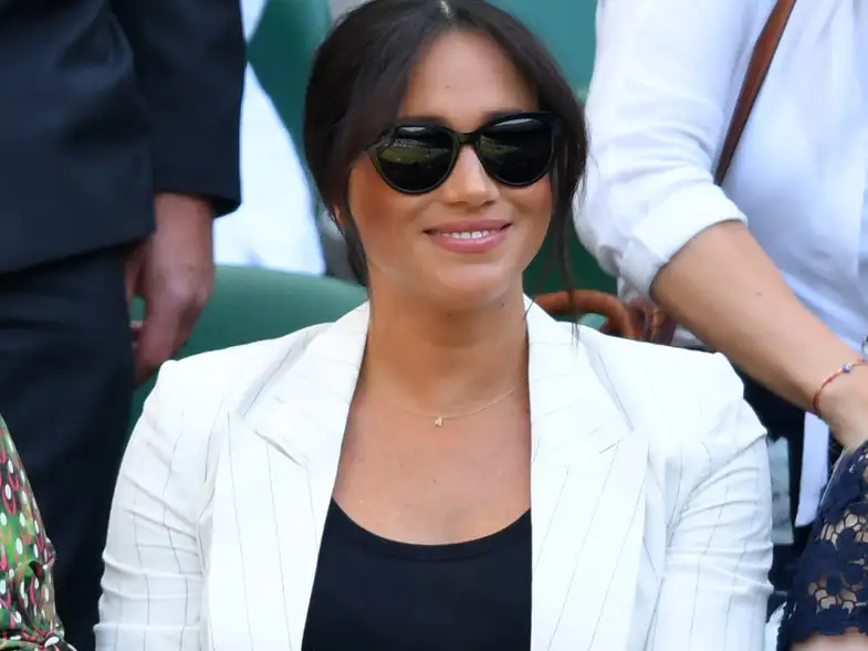Megan Markle apareció por sorpresa en Wimbledon