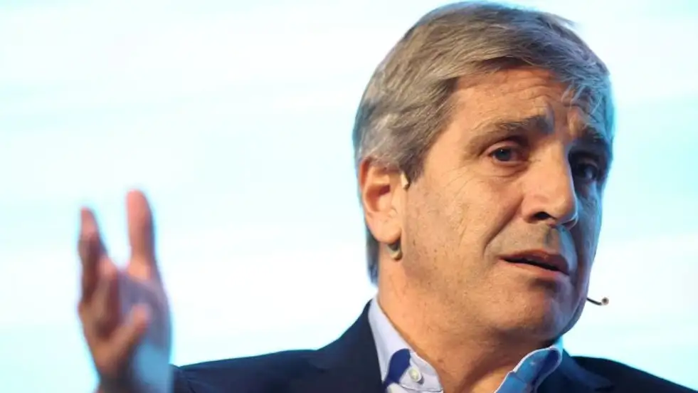 El ministro de Economía argentino, Luis Caputo