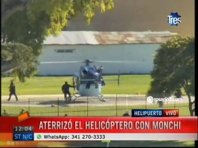 Llegó Monchi Cantero y ya está alojado en Piñero
