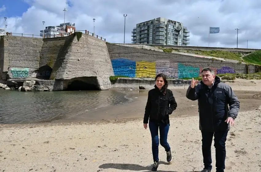 Raverta impulsa una obra de mejora en el conducto pluvial de Constitución