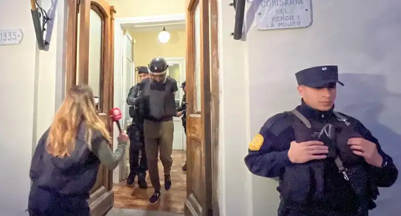 Laurta habló por primera vez cuando fue trasladado