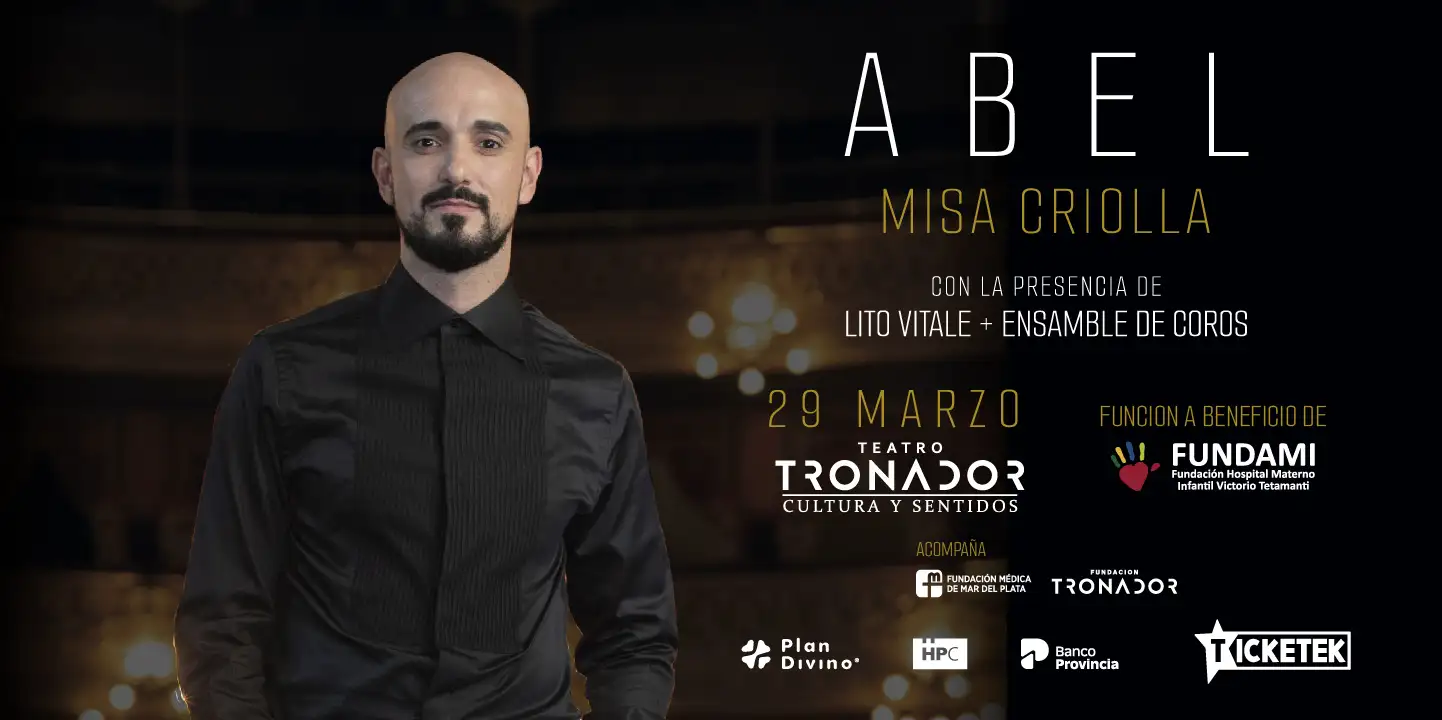 Abel Pintos realizará la Misa Criolla en el Tronador