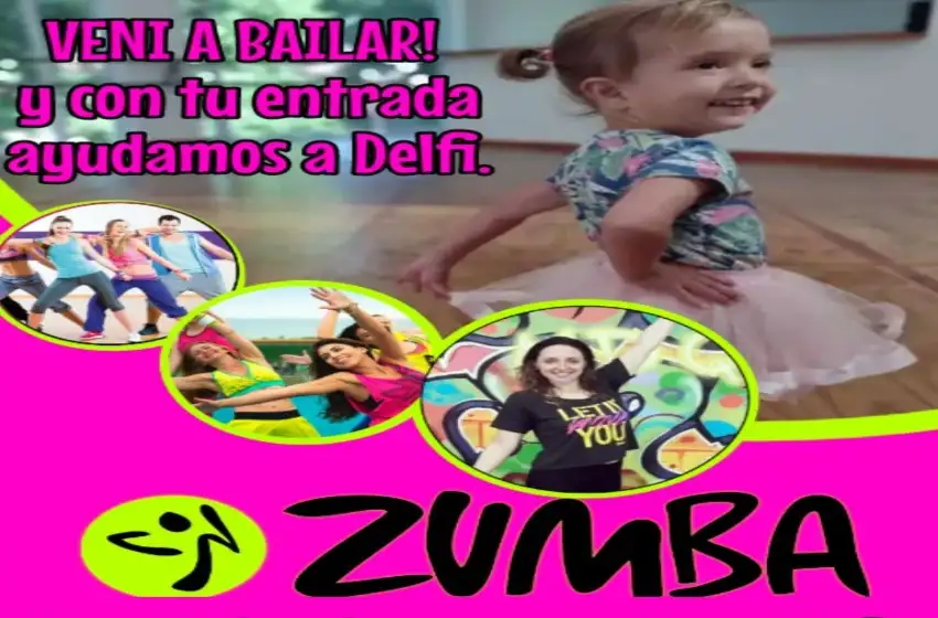Zumba solidario para ayudar a Delfina
