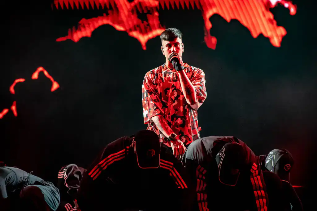 Este viernes fue la primera de seis fechas sold out que tiene en el Arena de Buenos Aires.