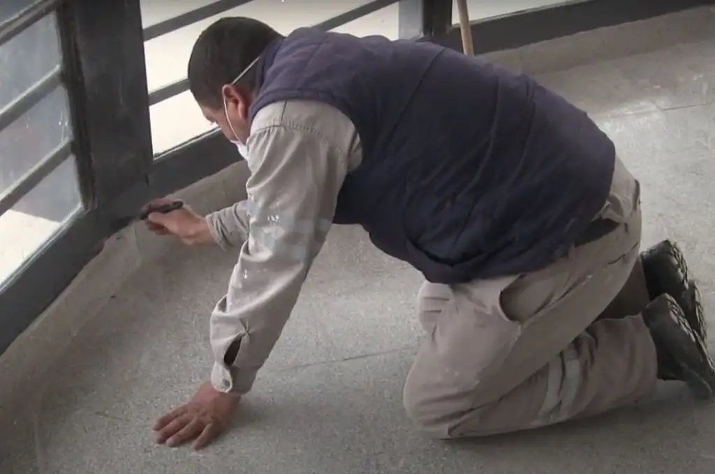 Se realizan refacciones en el edificio municipal del acceso sur a Santa Fe