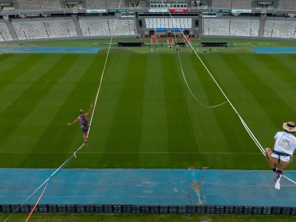 El estadio Kempes será el epicentro de la Copa Mundial de Speedline Highline