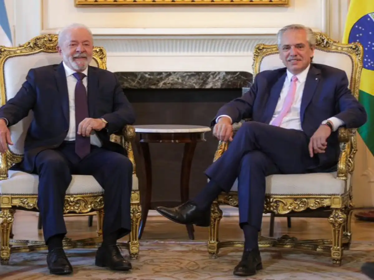 Lula y Alberto Fernández ya se  encuentran reunidos en la Casa Rosada 