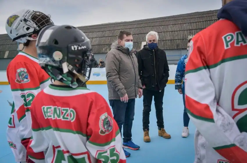 Refaccionaron la pista de Roller Hockey