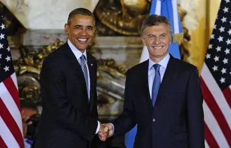 Barack Obama y Mauricio Macri se reúnen en Casa Rosada