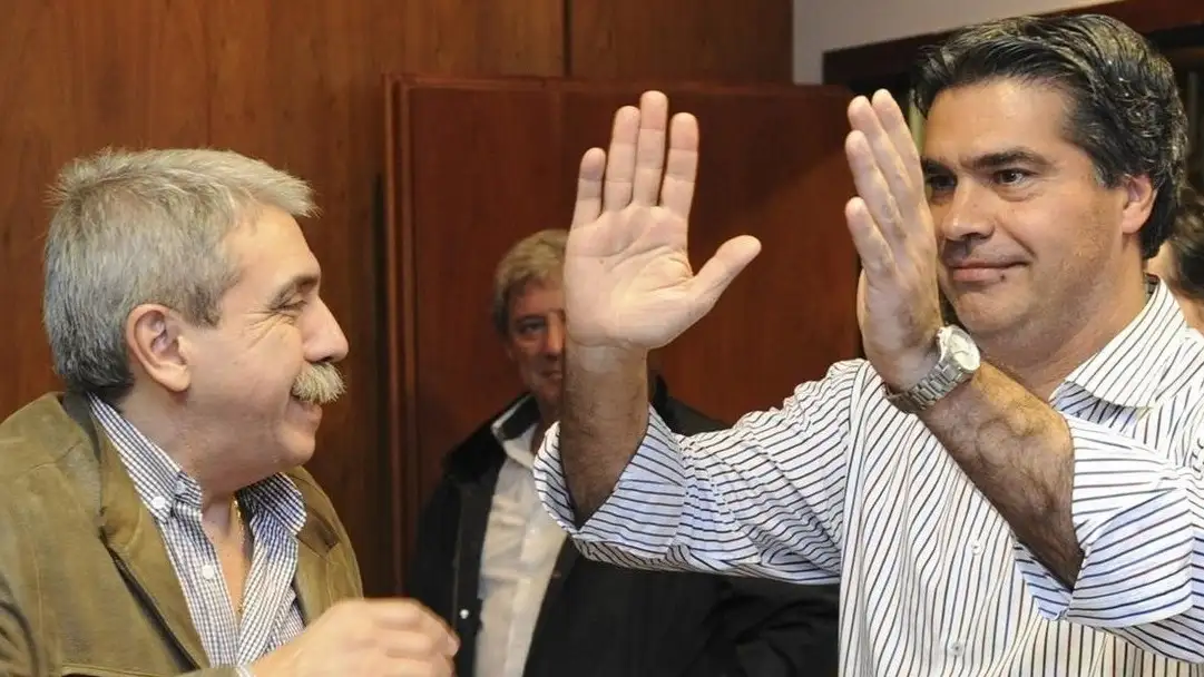 Aníbal Fernández y Jorge Capitanich
