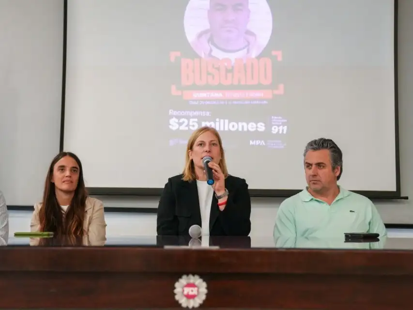 Se publicarán “los primeros diez más buscados con sus recompensas, y a partir de allí la gente podrá contactarse si tiene información", indicó Scaglia.