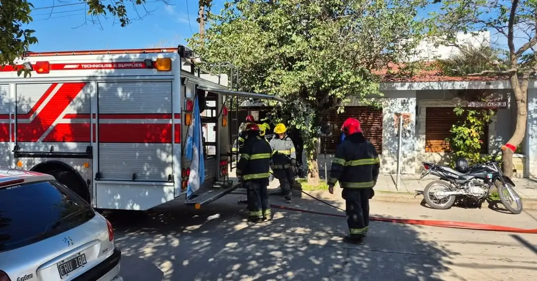 Bomberos atendieron emergencias en un intenso fin de semana