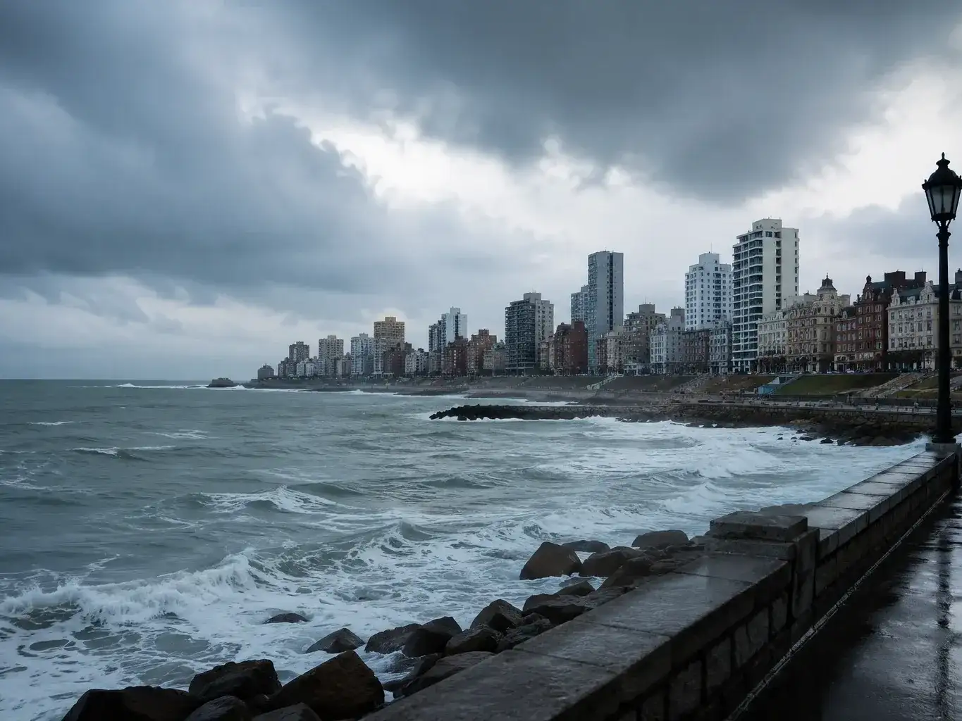 Domingo frío, con mínima de 1°C y cielo parcialmente nublado