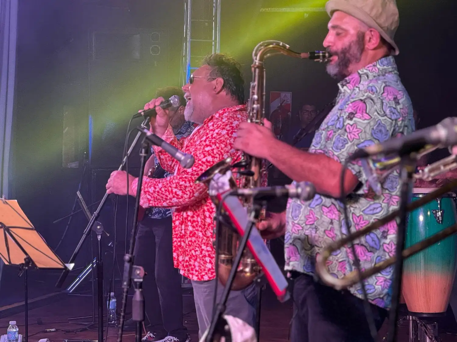 La Sasasa, fue una de las bandas que se presentó.