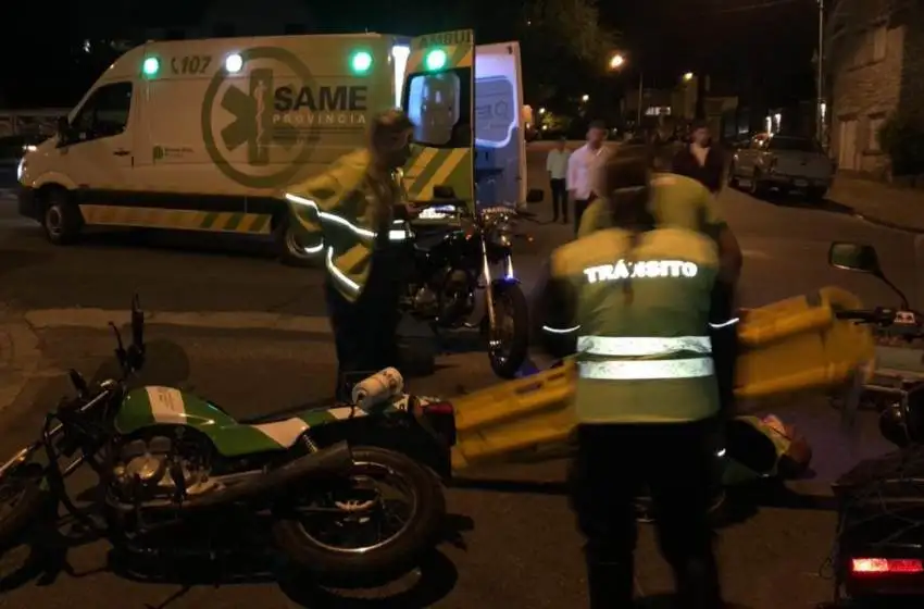 Un agente de tránsito fue atropellado en un control