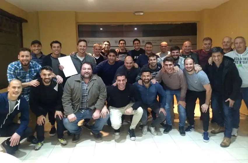 Unión de Mar del Plata celebró el 10° aniversario del ascenso al Argentino A