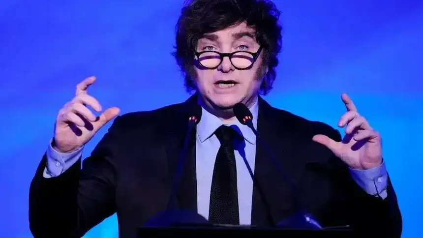 El presidente Javier Milei