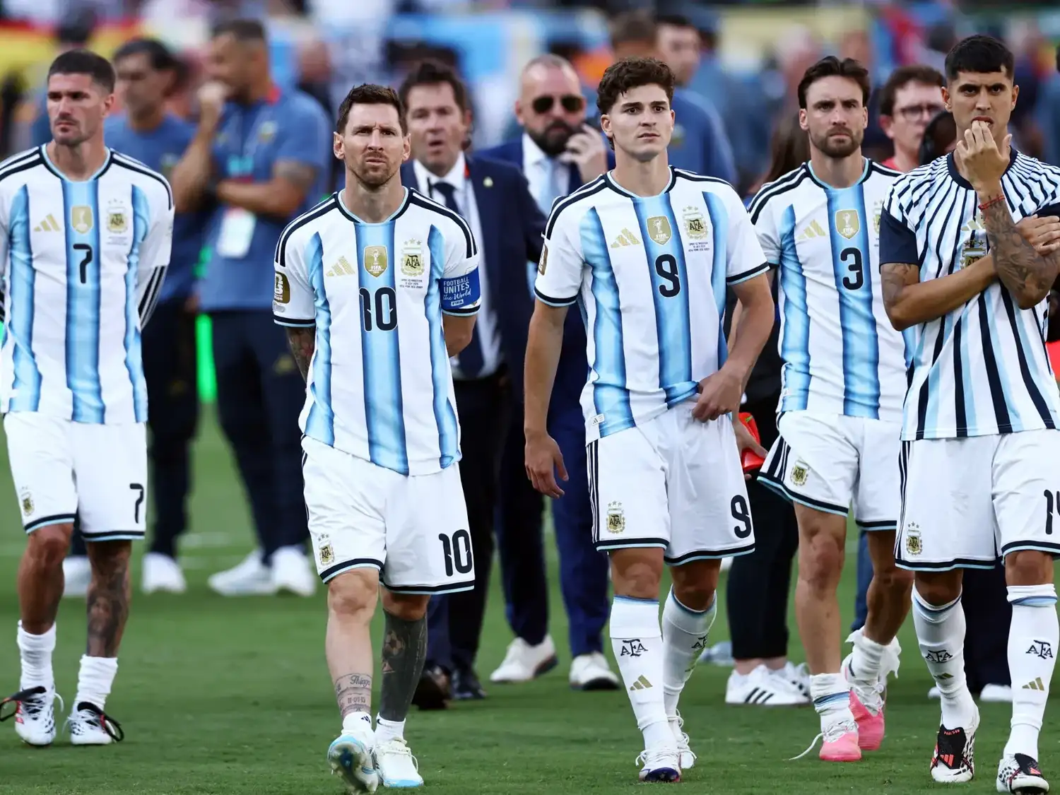 España ganó porque fue el mejor, pero a Argentina no hay nada que reprocharle. Foto: Reuters