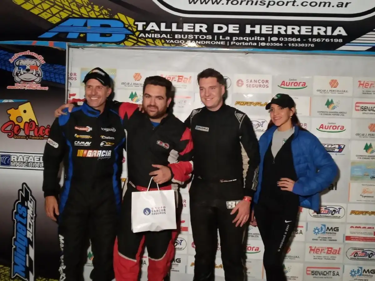 Maletto y Ramírez  festejaron en Vila