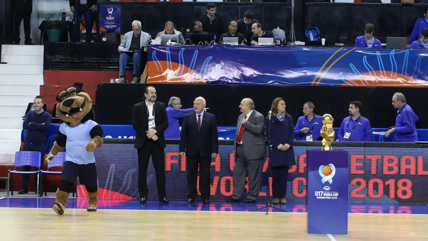 Rosario: Lifschitz participó en la apertura del Mundial U17 de Básquet