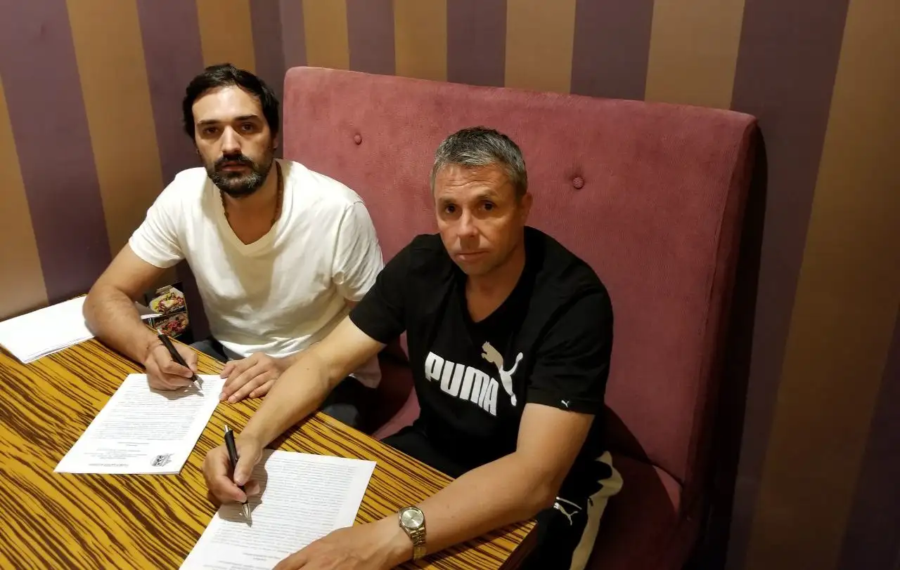 Gustavo Álvarez ya es DT de Aldosivi
