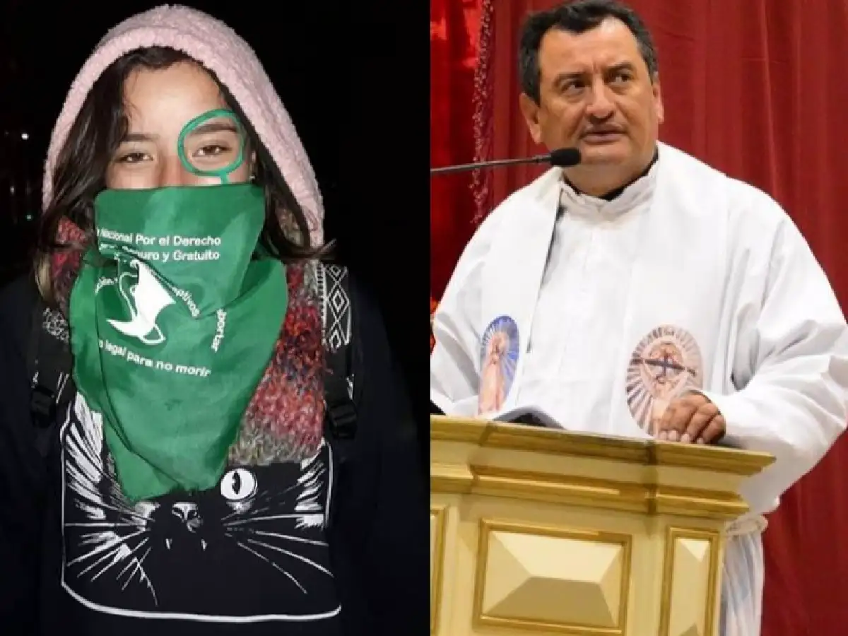 Hija de un cura salteño anti aborto lo acusó de "doble moral" 