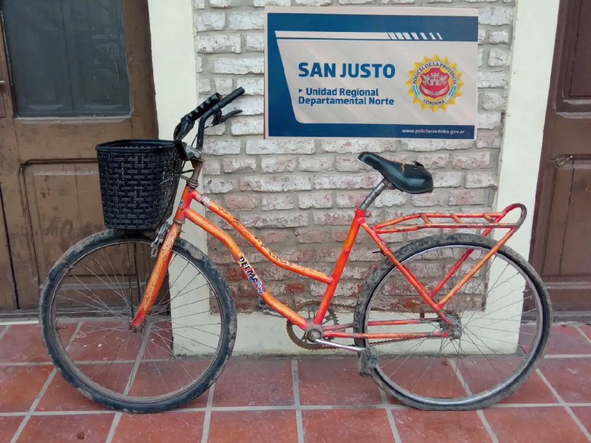 Tras un allanamiento, dieron con una bicicleta robada