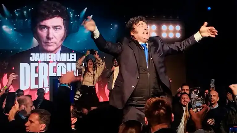 El Presidente coronó el show autodenominado "más antizurdo".