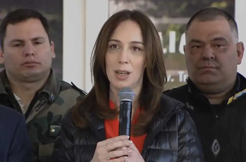 Vidal adelantó que habrá más policías bonaerenses en las calles