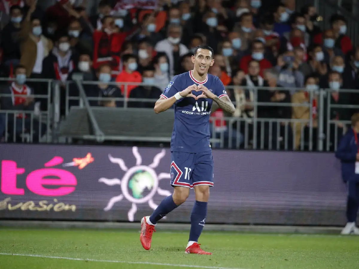 Gol de Di María en la victoria de PSG 