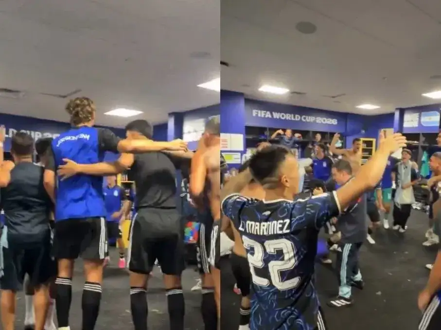 Festejos del seleccionado