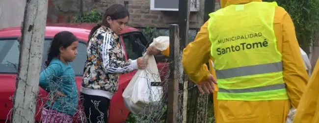 Santo Tomé: la entrega de bolsones alimentarios se realizará en Acción Social