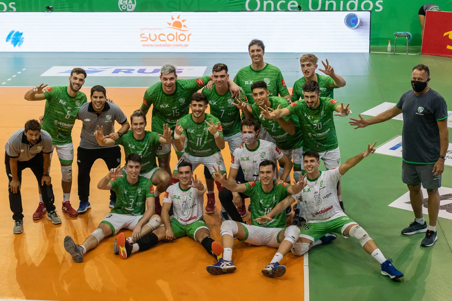 Once Unidos sumó tres puntos por primera vez