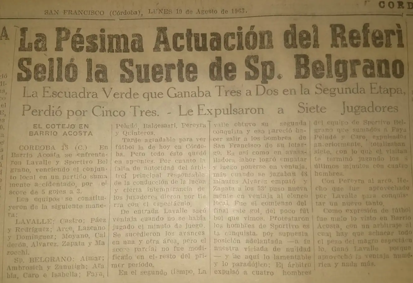 El extraño episodio se produjo el 18 de agosto de 1963, hace 60 años