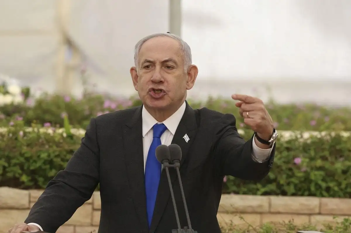 El primer ministro de Israel, Benjamin Netanyahu