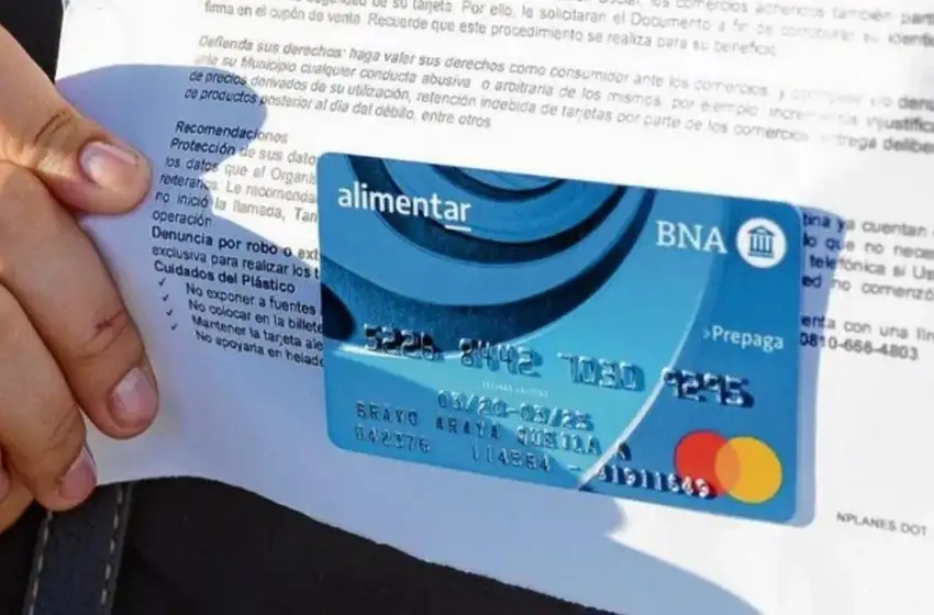 Desde febrero aumentan los montos de la Tarjeta Alimentar