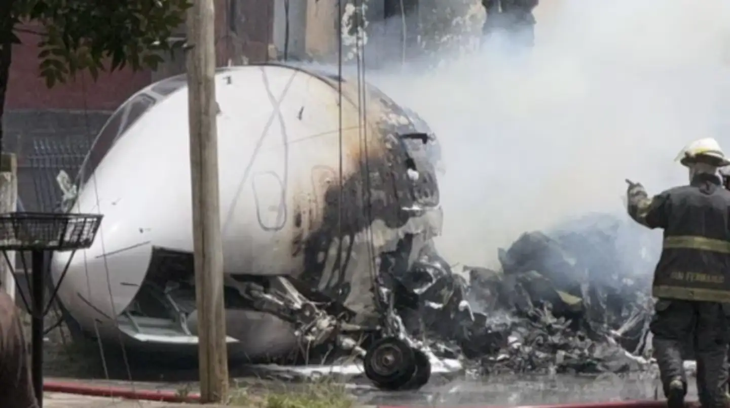 Ambos murieron en un accidente aéreo con el avión que traían de regreso de Punta del Este. Foto: TN