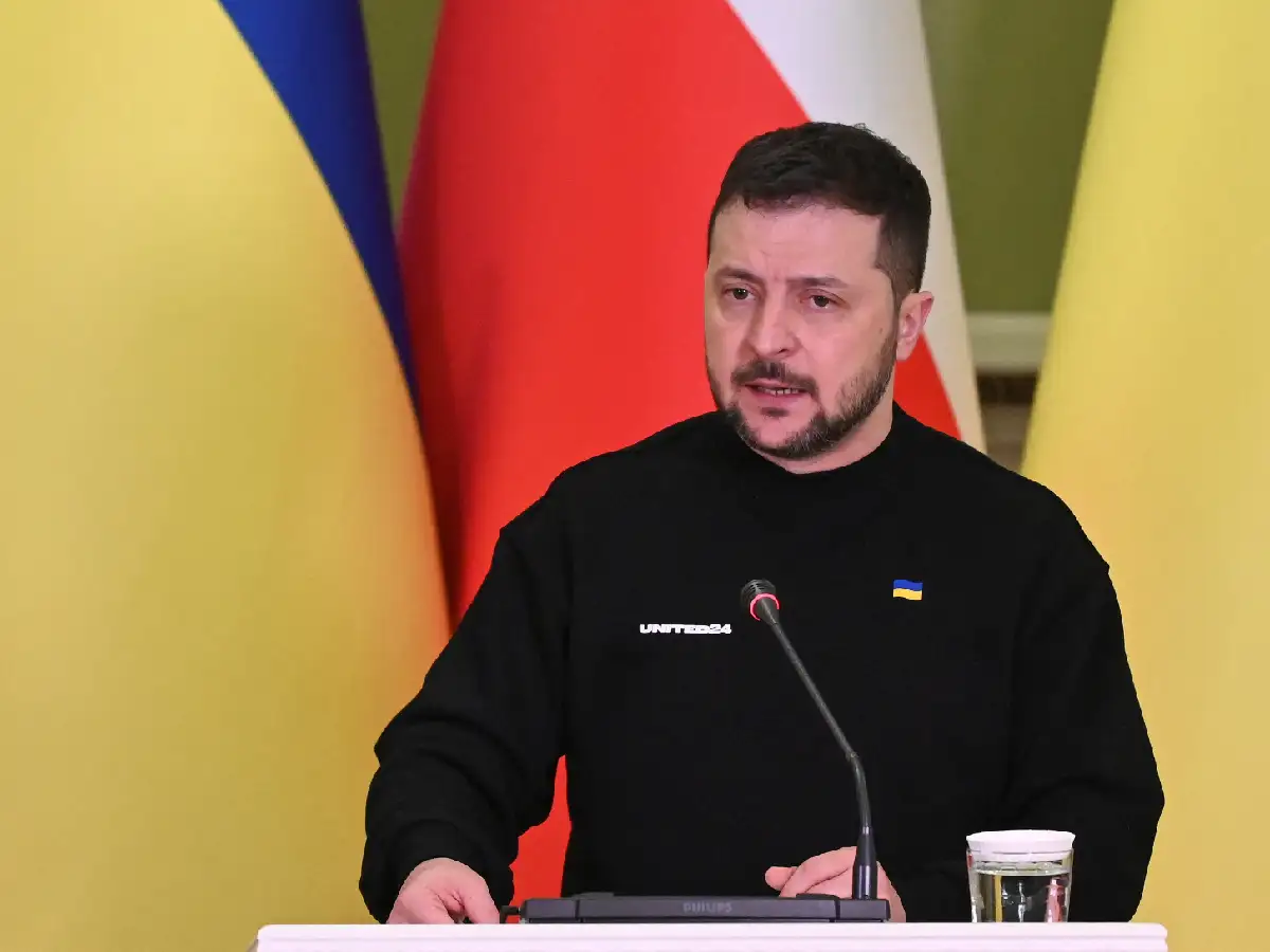 A un año del comienzo de la guerra, Zelinski sostuvo que "Ucrania derrotará a todos"