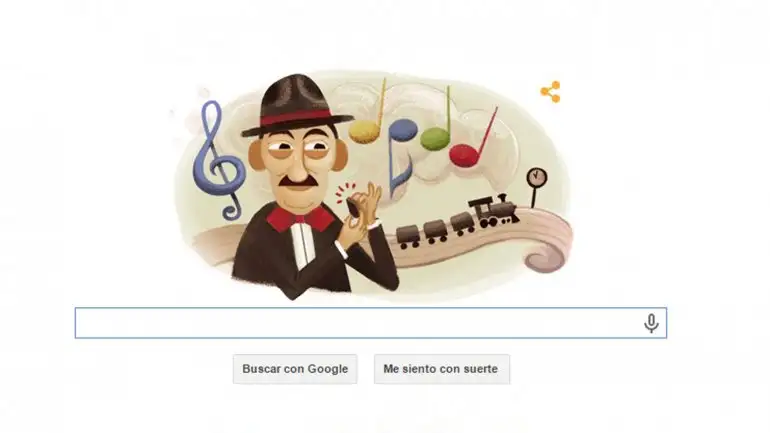 El homenaje de Google a Adoniran Barbosa