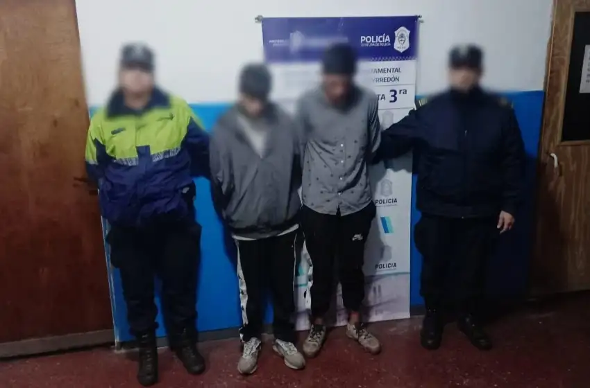 Los hermanos "macana": ambos fueron atrapados tras robar a dos mujeres