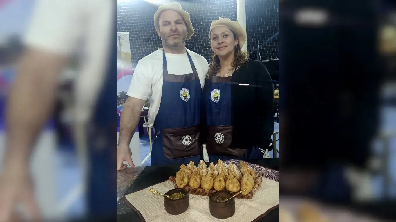Liliana Viera y Sergio Caligaris, bicampeones de la empanada criolla en Altos de Chipión.