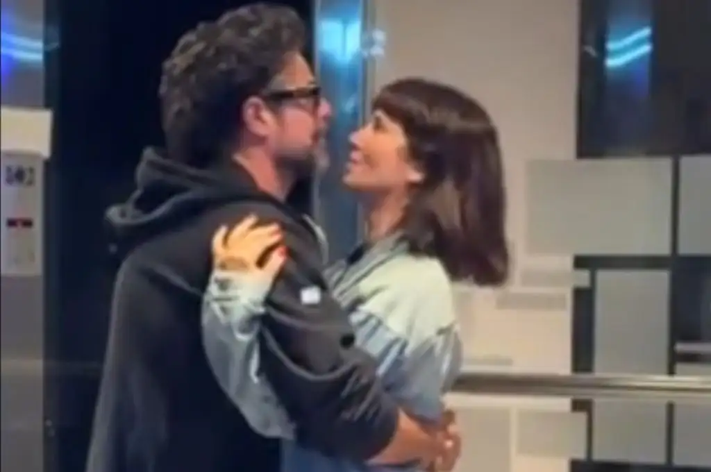 Griselda Siciliani junto a Luciano Castro