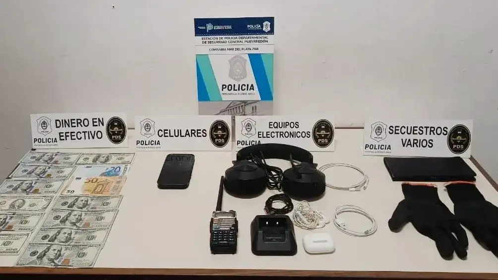 Recuperan dólares y tecnología tras allanamientos por un robo
